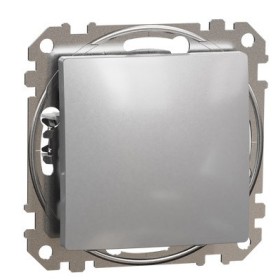 Кнопковий перемикач Schneider Electric Sedna Design & Elements алюміній SDD113116