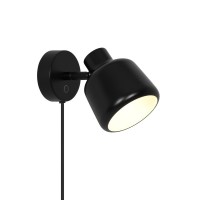 Бра, настінний світильник Nordlux 2612091003 Louella E14 1x10W IP20 чорний