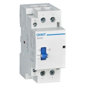 Модульный контактор Chint NCH8-25M/22 AC 220-240В с ручным управлением (257481)