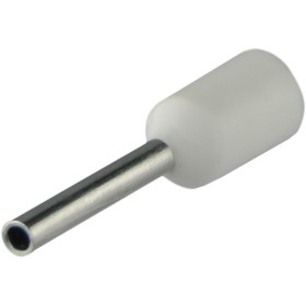 Наконечник Аско-Укрем НТ 0,5-08 изолированный белый 100шт (A0060010111)