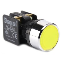 Натискна кнопка EMAS KB12DS (1НЗ) жовта