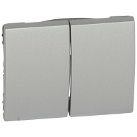 Клавиша выключателя Legrand Galea Life алюминий