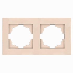 Рамка ELBI VEGA Colorline латте 2-на (510-014110-226)