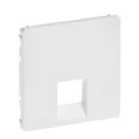 Панель розетки RJ45/RJ11 Legrand Valena Life біла