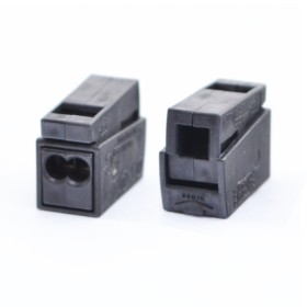 Клема 224-114 для підключення світильників на 2 вхідні провідники 1,0-2,5 мм2, +120°C, WAGO