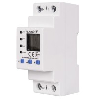 Реле контроля напряжения E.Next e.control.pro.vcm63 с индикацией 63А (p0690103)