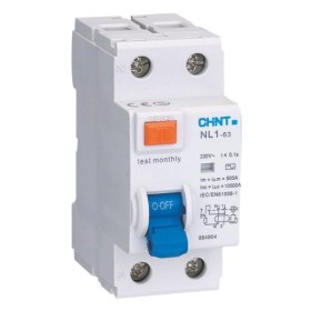 ПЗВ Chint NL1-63 2P 25A 30мА АС 6кА DB (200212)