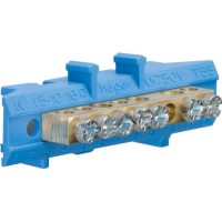 Нейтральна шина з утримувачем Hager KM07N 3x16+4x10мм²