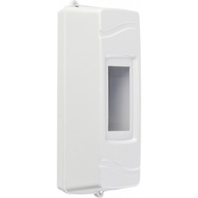 Навесной пластиковый корпус Аско-Укрем UBox 1 модуль без дверцы