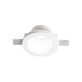 Гипсовый точечный светильник Ideal Lux 139012 Samba GU10 1x50W IP20 белый