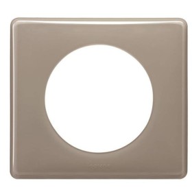Однопостовая рамка Legrand Celiane (066611) кофейный глянец