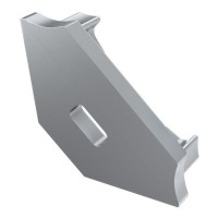 Заглушка Lumines для типа C с отверстием серебро