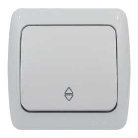 Вимикач ALSU білий 1-кл прохідний ( 504-010200-209 )