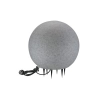 Уличный садовый светильник шар Goldlux 330352 Argento 40 E27 1x25W IP65 Серый