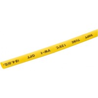 Желтая термоусадочная трубка E.Next s024126 4,0/2,0мм (1м)