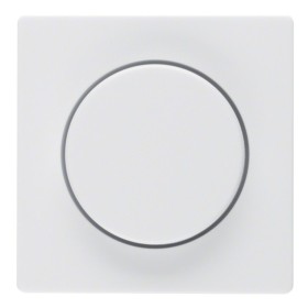 Накладка для поворотного світлорегулятора полярна білизна Berker Q.х