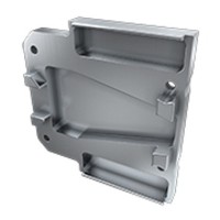 Заглушка Lumines для типа DOPIO без отверстия серебро