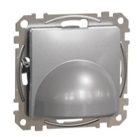 Накладка для виведення кабелю Schneider Electric Sedna Design & Elements алюміній SDD113903