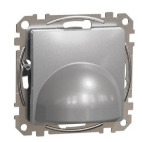 Накладка для виведення кабелю Schneider Electric Sedna Design & Elements алюміній SDD113903