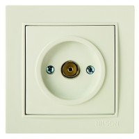 Розетка Nilson Thor кремова TV кінцева ( 27121029 )
