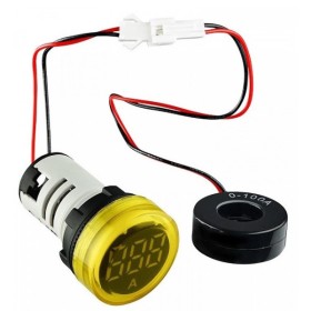 Амперметр TNSy AD22A 0-100A жовтий (TNSy5503355)