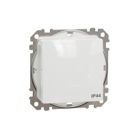 Одноклавишный выключатель Schneider Electric Sedna Design SDD211101 IP44 белый