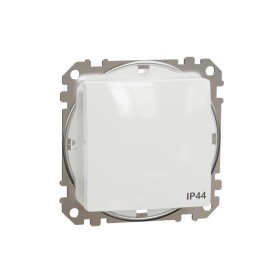 Одноклавішний вимикач Schneider Electric Sedna Design SDD211101 IP44 білий