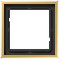 Рамка 1-постова Jung LS 990 ME2981C латунь