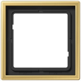 Рамка 1-постова Jung LS 990 ME2981C латунь