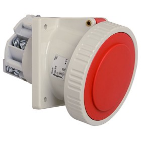 Наклонный силовой разъем WALTHER WL579 (3P+N+E) 125А 380V IP67