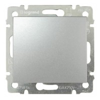 Заглушка Legrand Valena алюминий