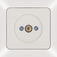 TV розетка NE-AD ARAS 93-111-45 кремовая