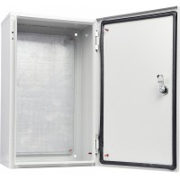 Металевий корпус Аско-Укрем Ubox з монтажною панеллю 500х300х200мм IP54