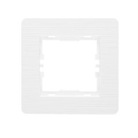 Рамка Nilson Selene белая с узором 1-я ( 23112591 )