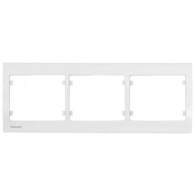 Потрійна рамка Siemens Iris S18003 (біла)