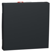 Одноклавішний перемикач Schneider Electric NU320354 (схема 6) 10А 2М (антрацит)