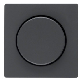 Накладка для поворотного світлорегулятора антрацит Berker Q.х
