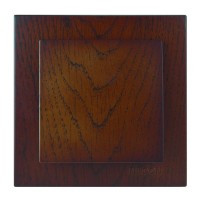 Вимикач Nilson Touran горіх 1кл ( 24271001 )