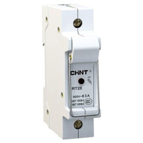 Держатель предохранителей Chint RT28-63X 1P до 63А 14х51мм с индикацией (520515)