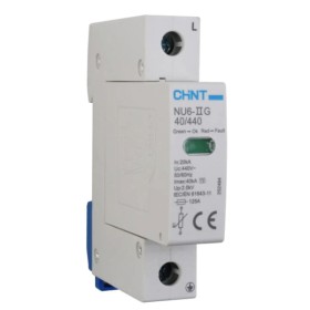 Пристрій захисту від перенапруг Chint NU6-IIG 40kA/440В 1P (252494)