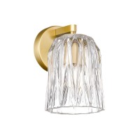 Бра, настінний світильник Zuma Line 5905316640375 Tazza E14 1x40W IP20 золотий