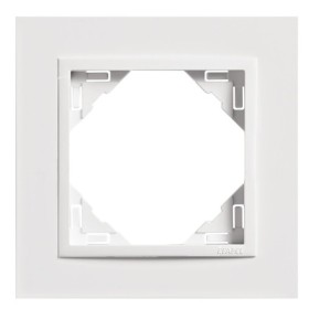 Рамка одинарная универсальная Logus 90. Animato белый