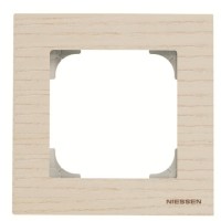 Одноместная рамка ABB Sky 2CLA857100A2001 8571 FR (ясень)