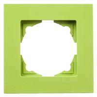 Рамка 1-местная Gunsan Eqona фисташковая