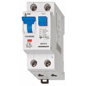 АВДС Schrack BO617516 10кА 16А 30мА 1P+N х-ка C тип АС
