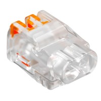 Універсальна безгвинтова клема OBO Bettermann 2-полюсна 450В, 24А, (2х0.2-2.5)