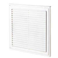 Грати Vents МВ 250/150 ВРс АБС біла 250х250
