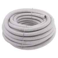 Изолированный оцинкованный металлорукав E.Next Ø22мм с протяжкой 10м (РЗ-Ц-П-2210)