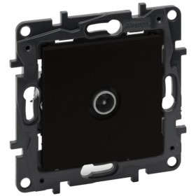 TV розетка Legrand Niloe Step зірка чорна (863574)