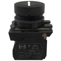 Кнопка Promfactor FP5-AA3351 1NO «біла стрілка вгору» чорна (FP5-AA3351)